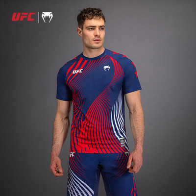 VENUM毒液UFC FREEDOM 250男速干短袖吸汗透气运动健身训练跑步