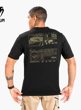 VENUM 毒液 FANGS男士圆领T恤运动跑步短袖休闲训练日常T恤