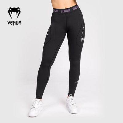 VENUM 毒液 Adrenaline 女紧身长裤健身跑步柔术格斗训练搏击裤