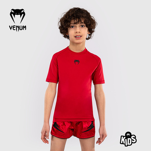 紧身衣 儿童短袖 泰拳搏击散打对抗训练防磨衣 Contender VENUM