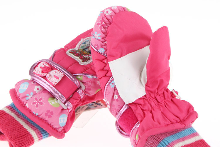 Gants pour fille en velours - Ref 2150025 Image 3