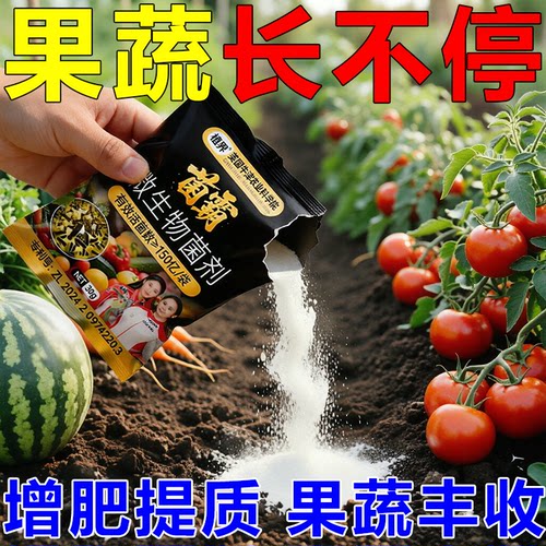 菌霸蔬菜有机肥营养液复合肥菌霸除虫阳台大田瓜果盆栽营养土通用