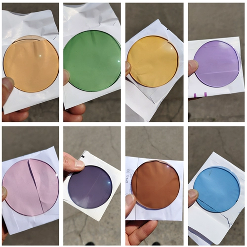 В случае ультрафиолетовых лучей, быстрая обесцвечивая смоля не -кферическая линзы, 2 таблетки анти -легочного светового излучения с почти рассеянным номером почти