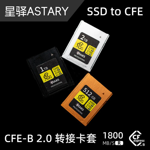 星驿CFE2.0相机CFB转接卡套
