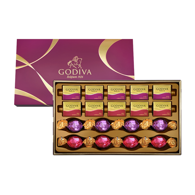 GODIVA歌帝梵超值系列-组合巧克力礼盒节日礼物送女友生日伴手礼