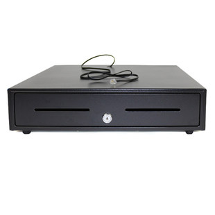 五格三档锁钱箱 收银机收款机自动钱箱收银箱 超市收钱箱 收银盒