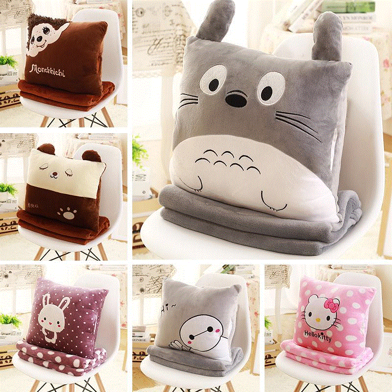 抱枕被子两用汽车全棉可爱夏凉被多功能个性三合一空调被午睡四季在类目 居家布艺, 靠垫/抱枕中 - 来自Buy2taobao.com提供专业的淘宝代购服务
