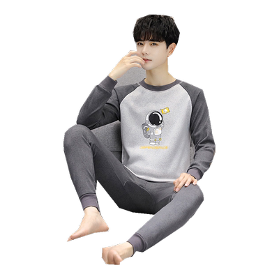 保暖内衣套装男加绒加厚青少年