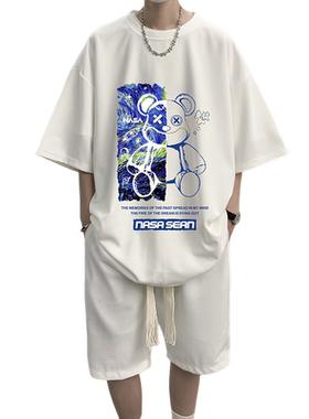 大码宽松短袖t恤初中生夏季