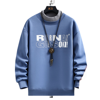 青少年加绒卫衣冬季打底衫