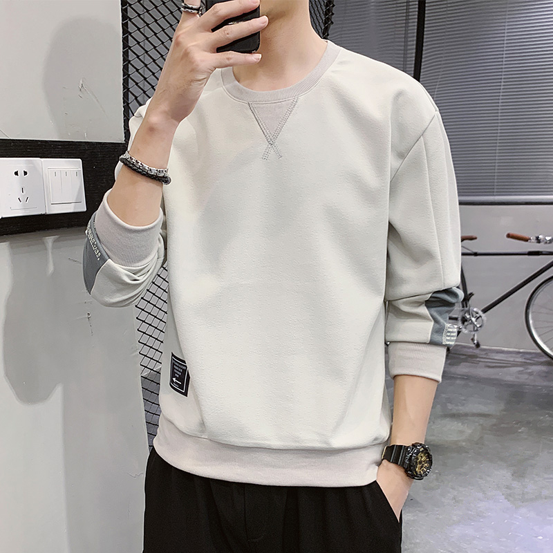 新款春季打底衫潮流百搭长袖t恤