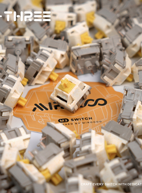 MirooooLab M3轴 脆响扎实 顺滑体验 线性轴