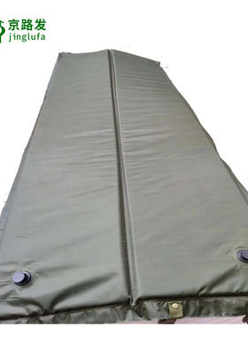 京路发充气地垫加厚可折叠户外帐篷睡垫军绿色200*70*3cm