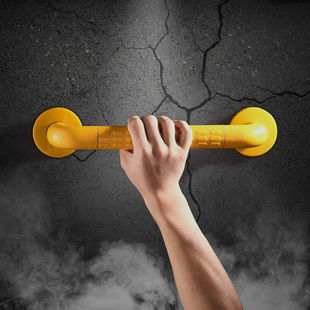 格威特（GWT）浴室不锈钢扶手卫生间马桶残疾助力架无障碍老人防