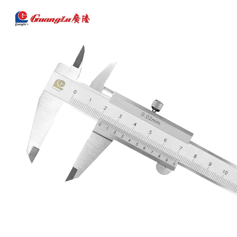 广陆机械游标卡尺闭式游标卡尺0-300mm高精度工业级游标卡尺