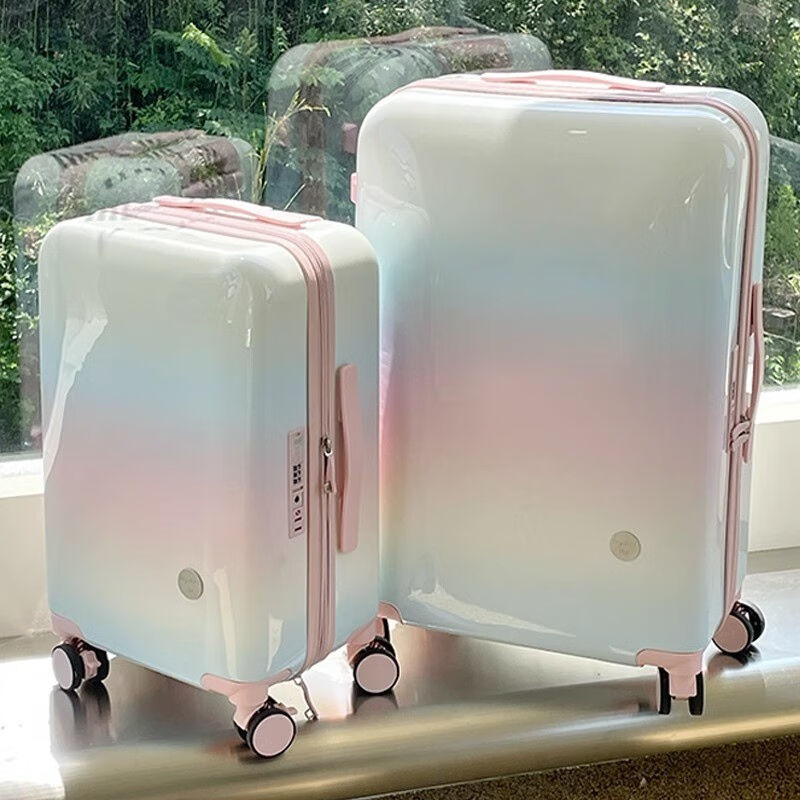 PointKid高颜值行李箱拉杆箱女多功能登机箱20寸型轻便旅行箱28英