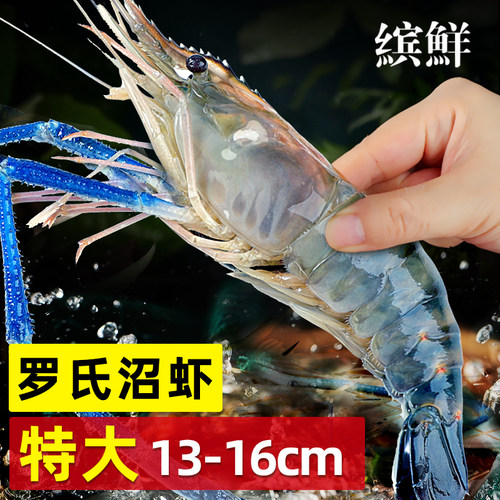 正宗罗氏沼虾新鲜特大高回购顺丰