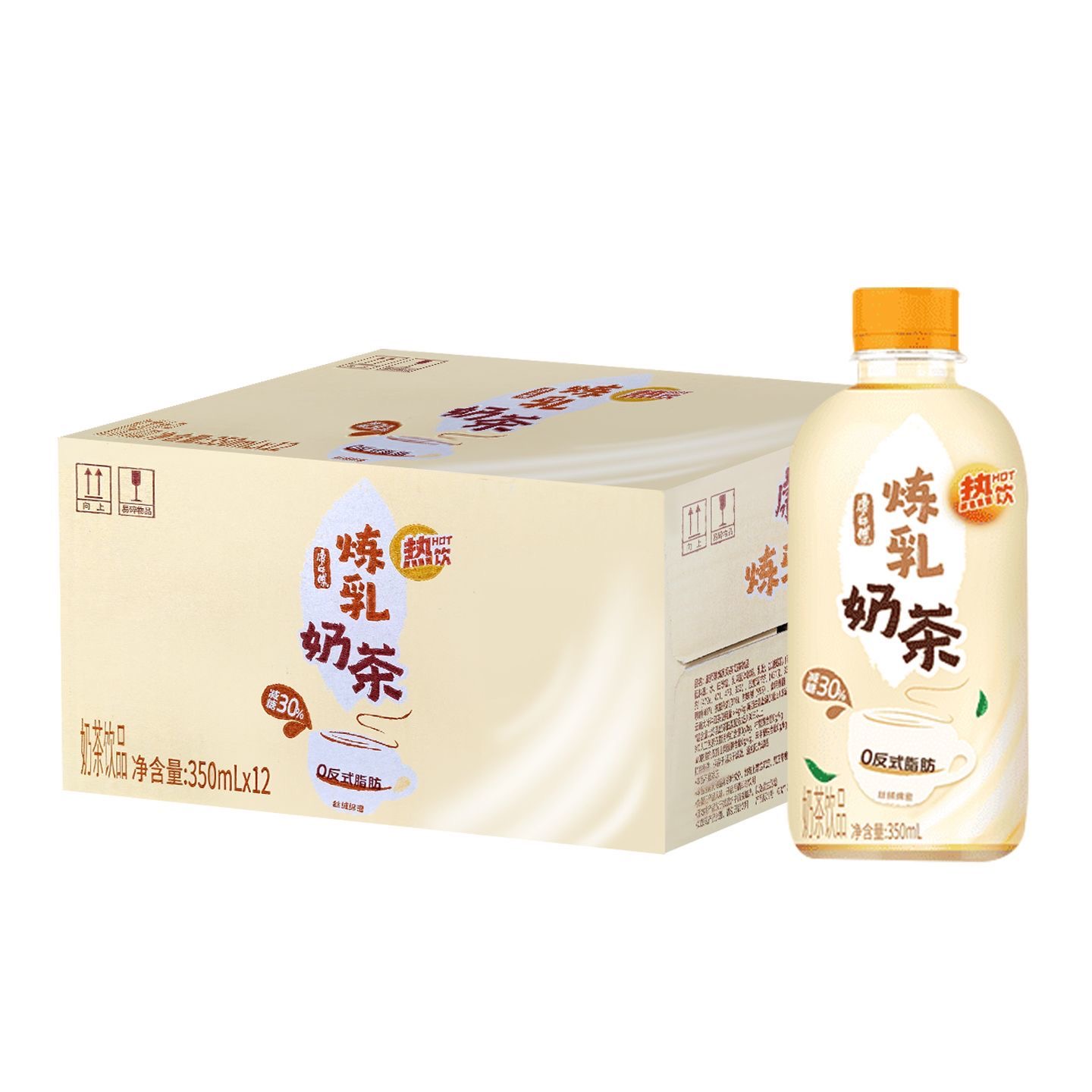 康师傅350mL*12瓶奶茶饮品整箱