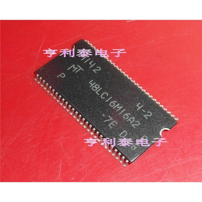 全新MT48LC16A2P-7EDSOP