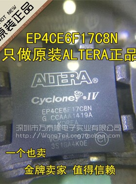 EP4CE6F17C8N ALTERA可编程逻辑芯片 原装正品 祇做原装