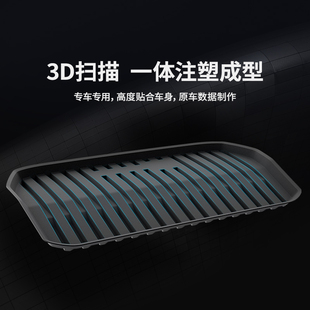 新品3W全TPE后备箱垫适用于特斯拉焕新版MODEL 3 Y VS X前舱前备