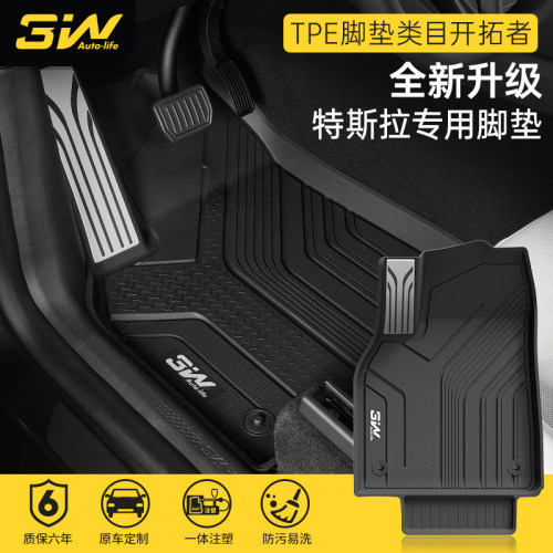 3W特斯拉MY/3/YL专用脚垫