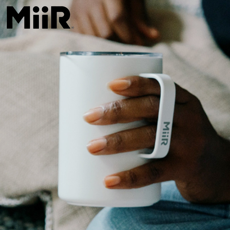 MiiR随行杯不锈钢直饮办公便携外带保温茶杯女咖啡带盖户外营地杯