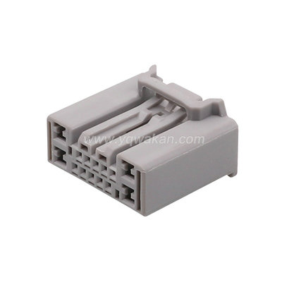 DJ7148-0.7-2.2-11/21汽车线束连接器车用插头 14芯孔 MX34014SFA