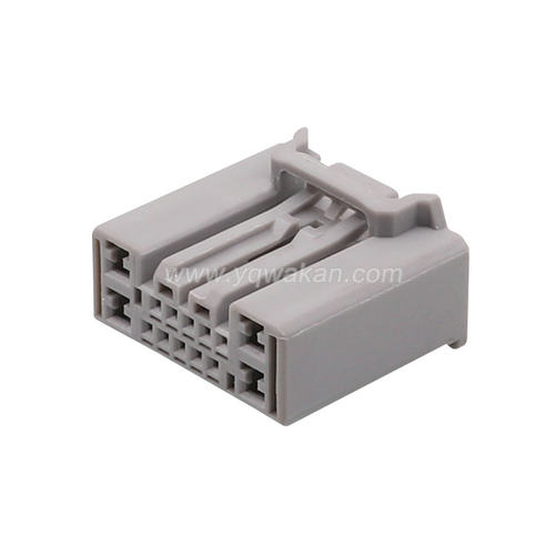 DJ7148-0.7-2.2-11/21汽车线束连接器车用插头 14芯孔 MX34014SFA