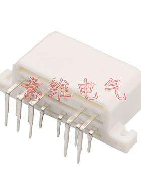 172038-1 汽车接插件针座连接器PCB板端焊接 胶壳 车用插件 针座