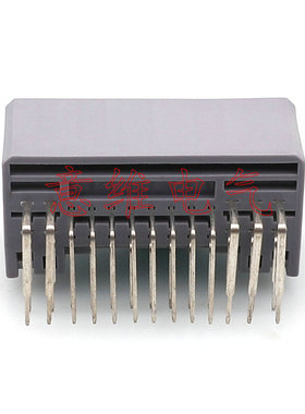 1376357-1 PCB弯针 适用汽车接插件连接器 灰色 板端针座 胶壳
