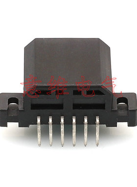 DJ7063Y-1-10 弯针6P车用线束对接防水塑壳插头汽车电线175506-2