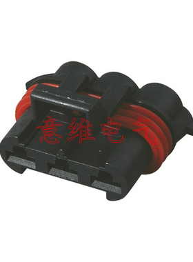 12124685公母12124686适用别克福特鼓风机插头DJ70382A-6.3-11/21