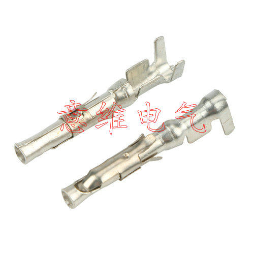 1.5系列汽车端子接线铜端子 插针H2.75 W2.75 L21.3 DJ221-1.5B
