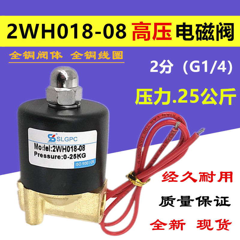 2分宁波25公斤压力高压电磁阀