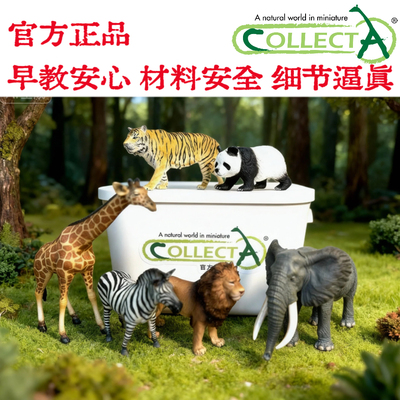 CollectA仿真动物模收纳盒组合