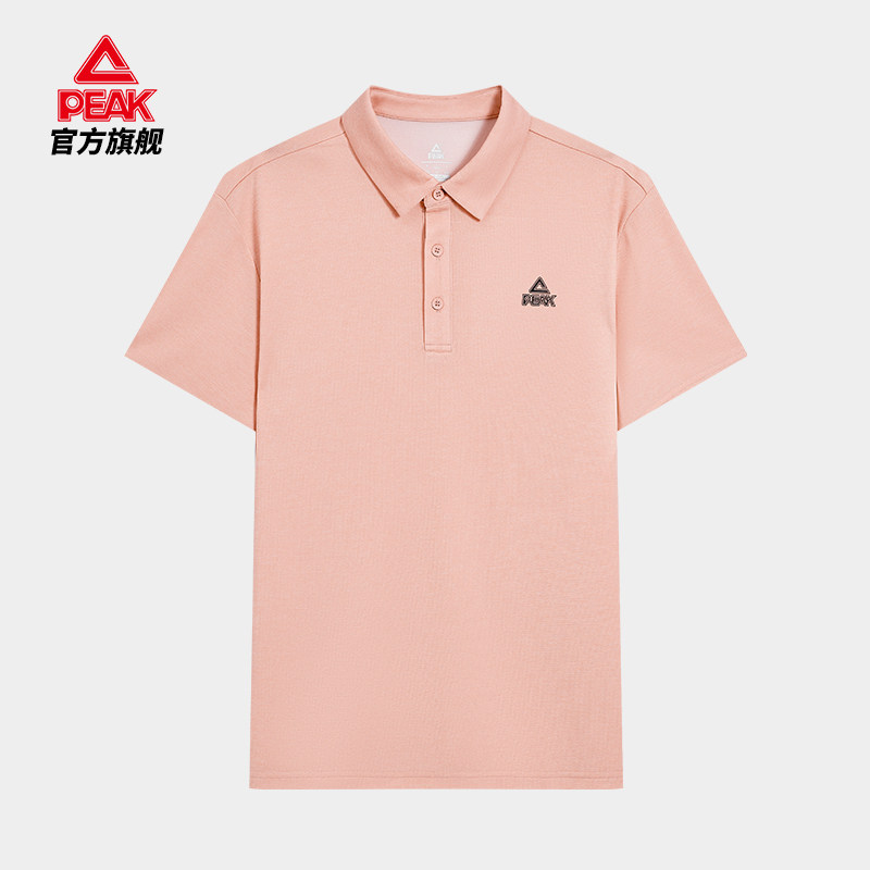 匹克翻领T血Polo衫2024夏季新款男短袖网眼透气速干半袖F6242237
