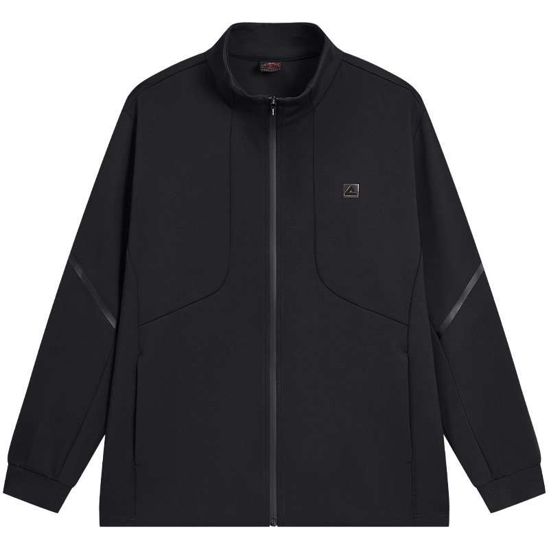 匹克外套男2024秋季时尚针织开胸长袖单衣休闲户外运动服FA243017