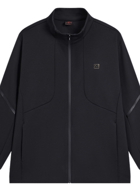 匹克外套男2024秋季时尚针织开胸长袖单衣休闲户外运动服FA243017