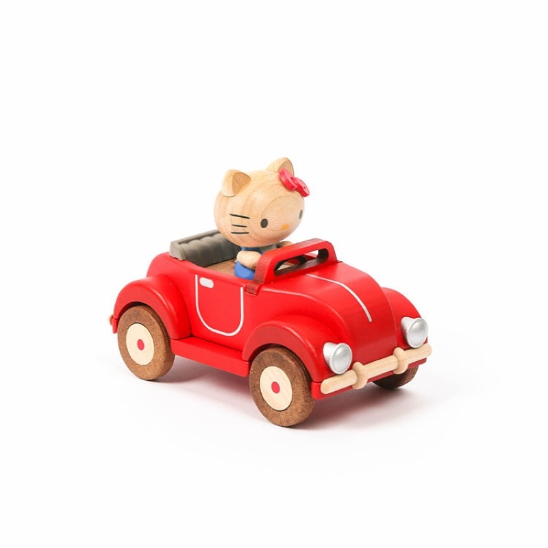 WOODERFULLIFE SANRIO 크리 에이 티브 뮤직 박스 헬로 키티 소녀와 어린이를위한 운전 선물 생일 귀여운 선물