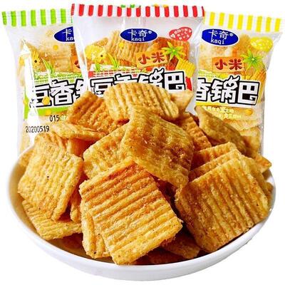 卡奇锅巴小米豆香酥脆多口味小包