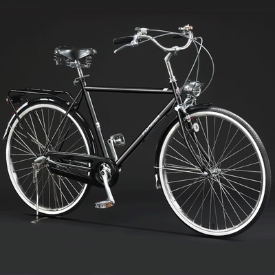 永久内三速自行车成年人日本全套禧玛诺26寸男女城市复古通勤单车