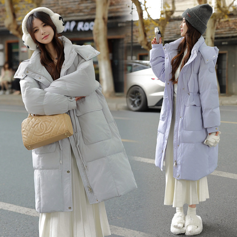 加大码羽绒服女中长款25冬季新款抽绳收腰胖mm200斤孕妇外套显瘦,女装/女士精品,羽绒服,淘宝优惠券,粉丝福利购,淘宝优惠卷