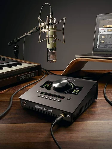 UA Apollo Solo Twin x Duo Lightning USB Sound Card UAD Plug -In Запись микширования