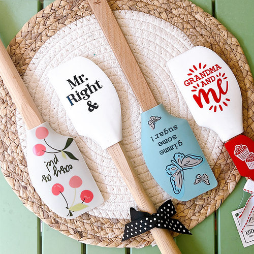 烘焙沙拉搅拌棒食用硅胶奶油刮刀