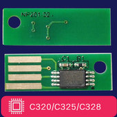 C325dw粉盒芯片C325dw硒鼓C328 适合富士Fujifilm C325z C320dw