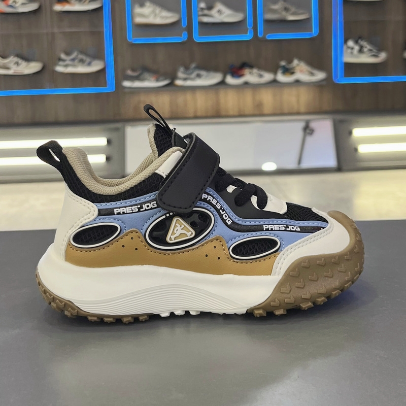 小总统慢跑鞋儿童运动鞋2024春季新款男女小童鞋子专业宝宝跑鞋