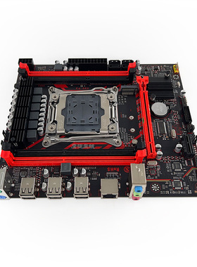 鹰捷X99-P3 2011-3主板支台式机ECC服务器DDR3 X99 2678V3 2673v3