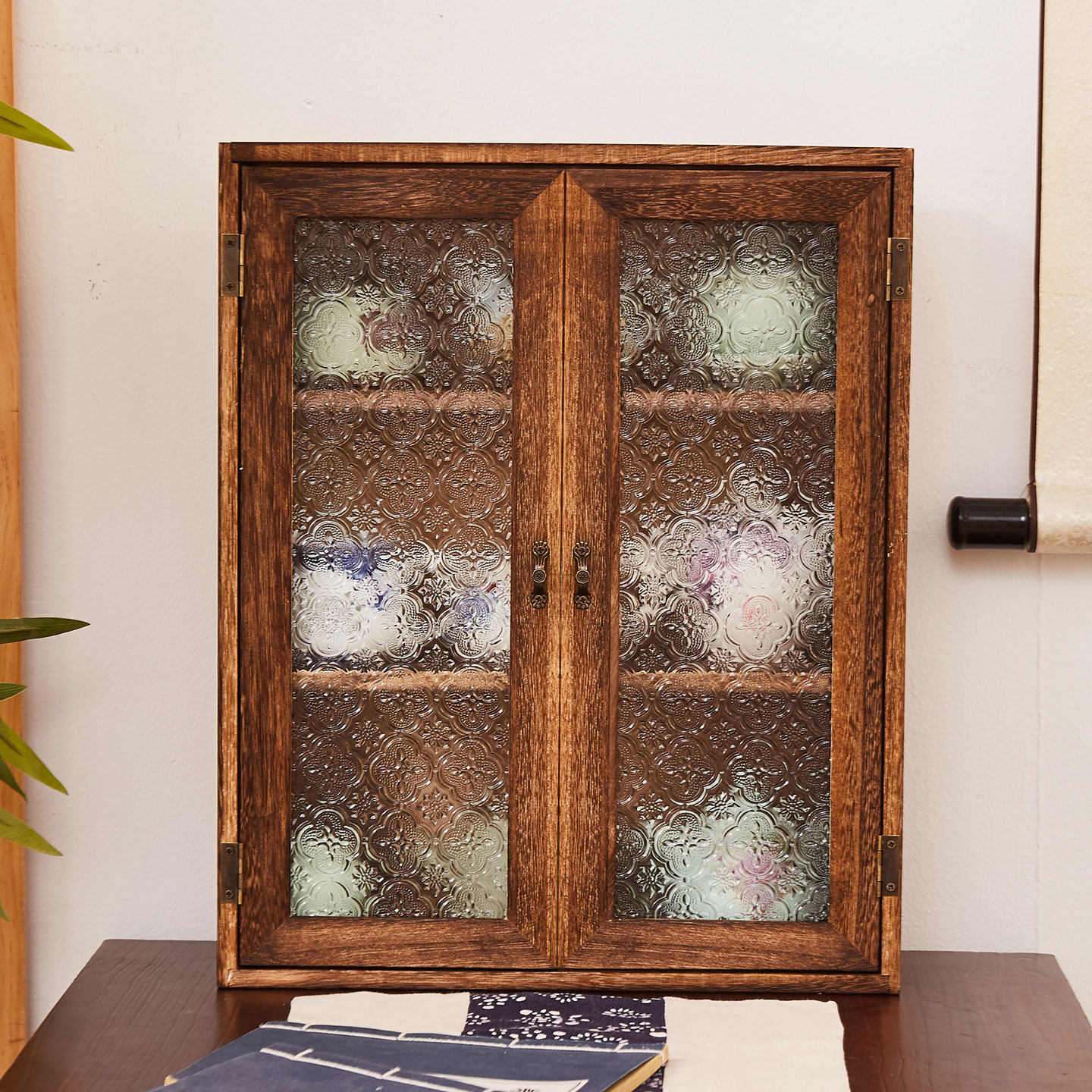 实木茶杯茶壶收纳柜海棠玻璃防尘置物架化妆品桌面小茶柜展示柜,餐饮具,茶道/零配,淘宝优惠券,粉丝福利购,淘宝优惠卷