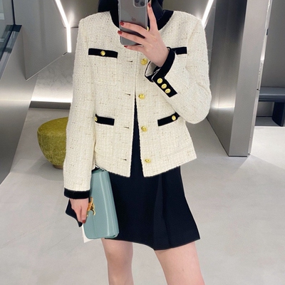 CHESTER CHARLES 2023夏季女款高级感显瘦花呢小西裝外套香港代购